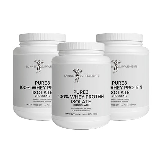 Pure3 100% Whey Protein Isolate (Chocolate)
