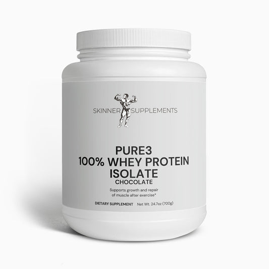 Pure3 100% Whey Protein Isolate (Chocolate)