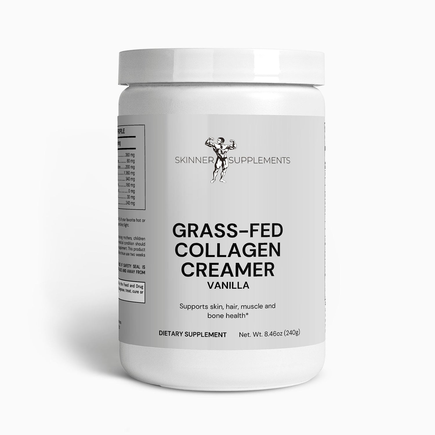 Grass-Fed Collagen Creamer (Vanilla)