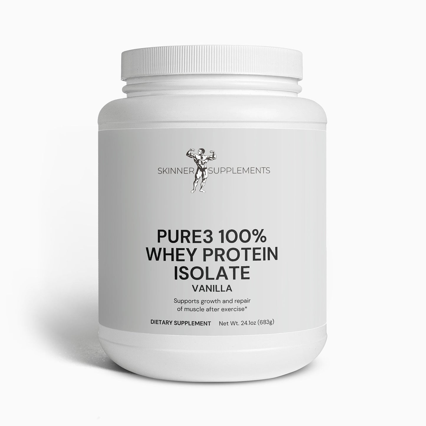 Pure3 100% Whey Protein Isolate (Vanilla)