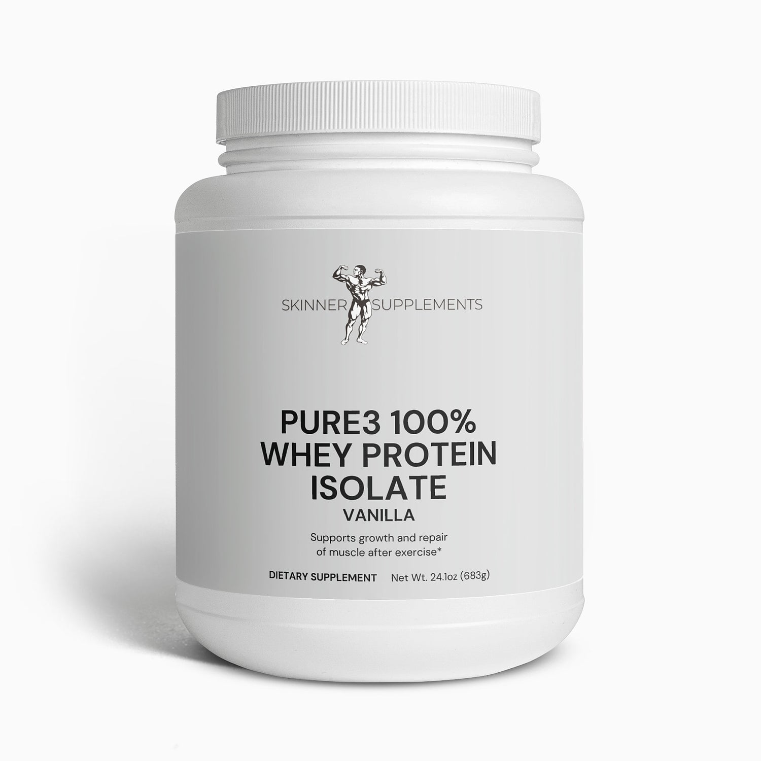 Pure3 100% Whey Protein Isolate (Vanilla)