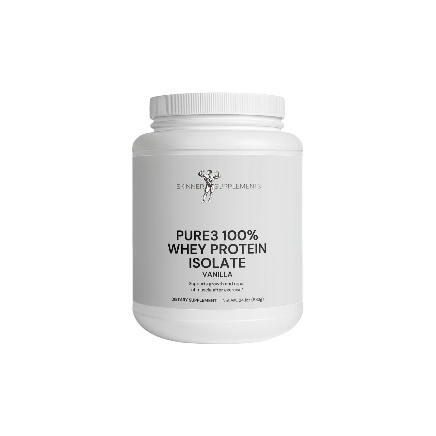 Pure3 100% Whey Protein Isolate (Vanilla)