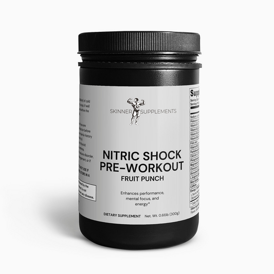 Nitric Shock Pre-Workout Powder (Fruit Punch)